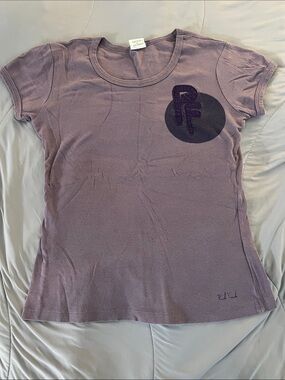 Paul Frank Lavender Short-Sleeve Tee with Dark Purple Logo